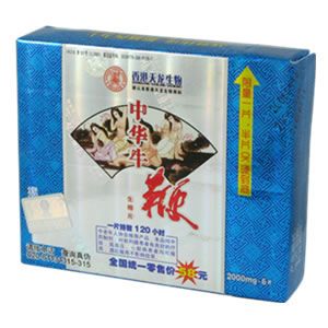 中華牛鞭(生精片)　120時間までペニス増大、増長、早漏防止の効能を維持する